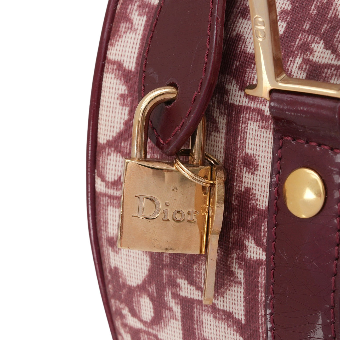 CHRISTIAN DIOR(USED)디올 빈티지 오블리크 보스턴 토트백